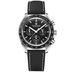 Dial Color / Band – Black - Black Strap