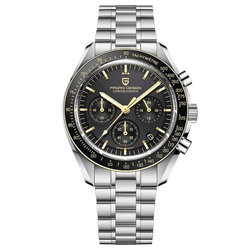 Dial Color / Band – Golden Hands  -  Steel Bracelet