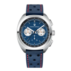 Dial Color / Strap – Blue-Blue Leather