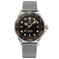 Dial Color / Strap – Black - Mesh Strap