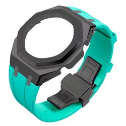 Black-Ice Blue Rubber