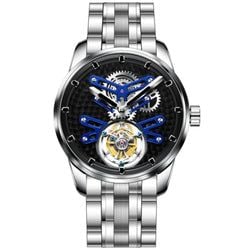 Blue - Steel bracelet