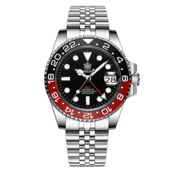 Dial Color/ Bracelet – Black/Red-Jubilee