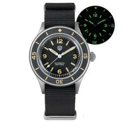 WD50Ti – C3 Vintage Black - Matte Ceramic Bezel