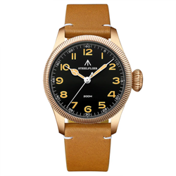 Dial Color – Black - Brown Strap