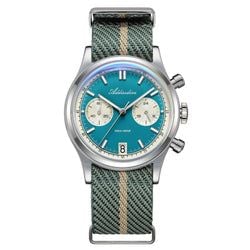 Teal - White