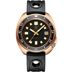 Dial Color – Black-Black Rubber Strap