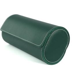 Leather Triple slot – Green Leather