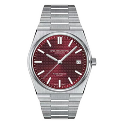 SP0007A – Silver-Maroon
