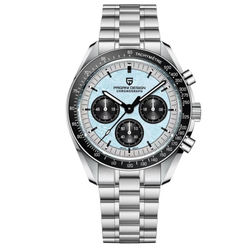 Dial Color / Band – Sky Blue - Steel Bracelet