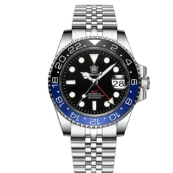 Dial Color/ Bracelet – Black/Blue-Jubilee