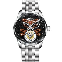 Rust Orange - Steel Bracelet