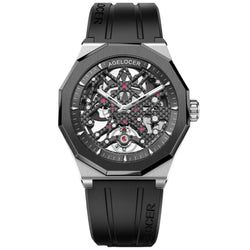 Schwarzwald 6001 – Black with Silver Case