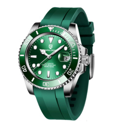 Dial Color / Bracelet / Band – Green - Green Rubber