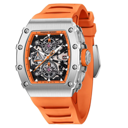 Dial Color – Silver-Orange