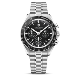 Dial Color / Band – Black - Steel Bracelet