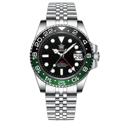 Dial Color/ Bracelet – Black/Green-Jubilee