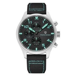Dial Color / Strap – Black Neon-Nylon