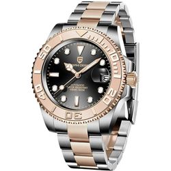 Dial Color / Bracelet / Band – Black - Dual Tone
