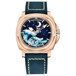 Dial Color – Rose Gold-Blue