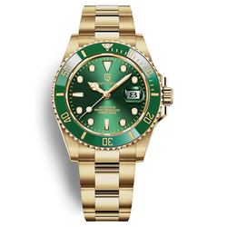 Dial Color / Bracelet / Band – Green - Golden