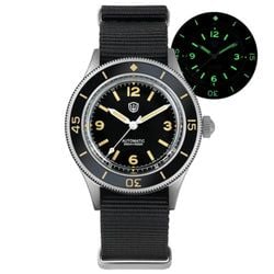 WD50Ti – C3 Vintage Black - Sapphire Crystal Bezel
