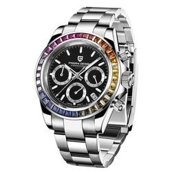 Dial Color / Band – Black Rainbow