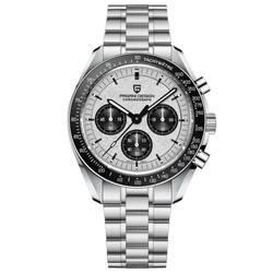 Dial Color / Band – White - Steel bracelet