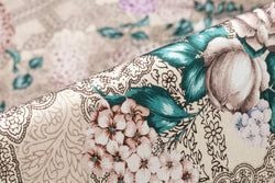 Beige / Teal / Violet