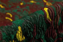 Color – Green / Brown / Burgundy / Gold