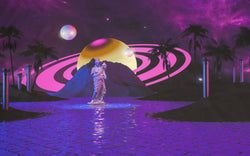Print – Cosmic Statue