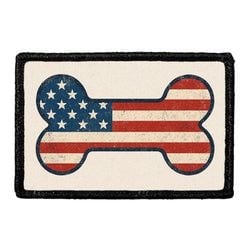 DOGS - HOWL-IDAYS & SEASONAL – BONE AMERICAN - FLAG