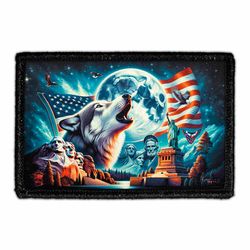 Patch Collection: – Patriotic Wolf
