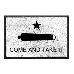 GONZALES FLAG - COME AND TAKE IT - TEXAS - DISTRESSED