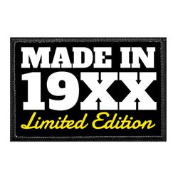 BIRTHDAY – MADE IN CUSTOM YEAR LIMITED EDT.