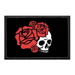 SKULL WITH ROSES