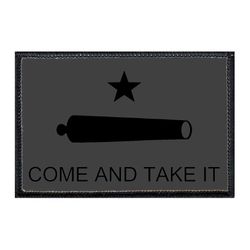 GONZALES FLAG - COME AND TAKE IT - TEXAS - BLACKOUT