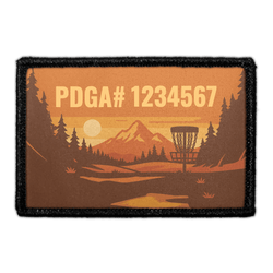 DISC GOLF – Custom - PDGA Number - Mountain