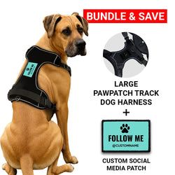 LARGE BUNDLES: CUSTOM PATCH & HARNESS – Custom Social Media Patch + Harness
