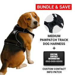 MEDIUM BUNDLES: CUSTOM PATCH & HARNESS – Custom Contact Info Patch + Harness