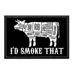 I'D SMOKE THAT - COW