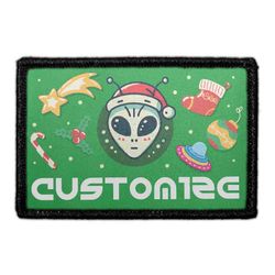 CUSTOM CHRISTMAS PATCHES – Christmas Alien