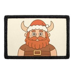 Viking With Santa Hat