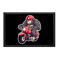 GORILLA ON A MOTORCYCLE