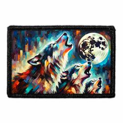 Patch Collection: – Abstract Wolves