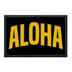 ALOHA – ALOHA - BLACK AND YELLOW