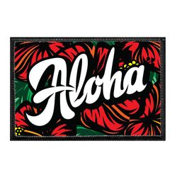 ALOHA – ALOHA - RED HIBISCUS