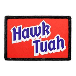 HAWK TUAH – Hawk Tuah - Red, White, and Blue