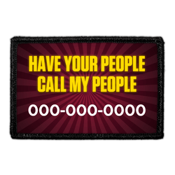 CONTACT CUSTOM PATCHES – Custom - Have Your People Call My People