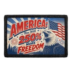 AMERICA 250 – America Now With 250% More Freedom